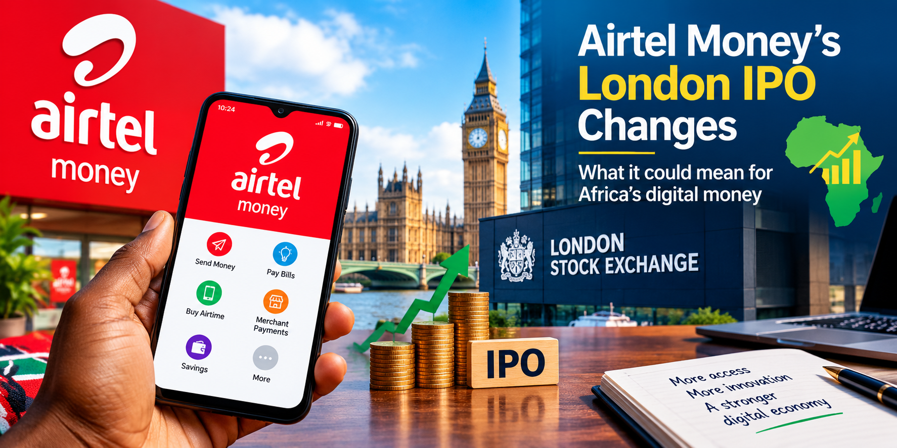 Airtel Money’s Big London IPO Is Changing — What It Could Mean for Africa’s Digital Money